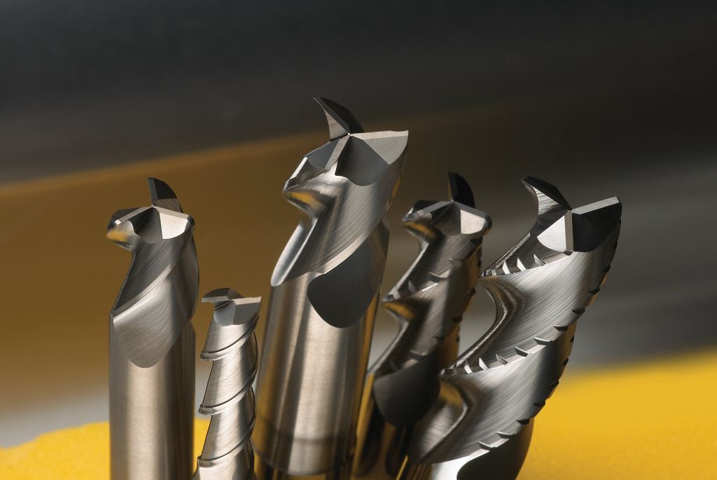 3‐Flute End Mills for difficult materials and challenging applications